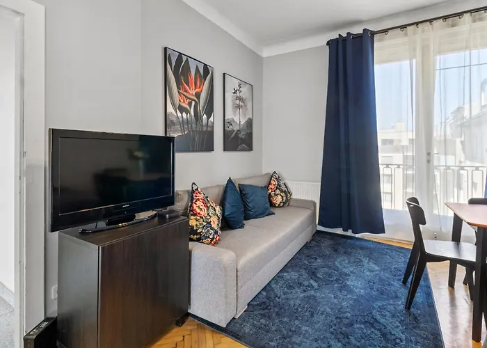 French Balcony - 55m2 - Next To Mariahilferstrasse Wiedeń